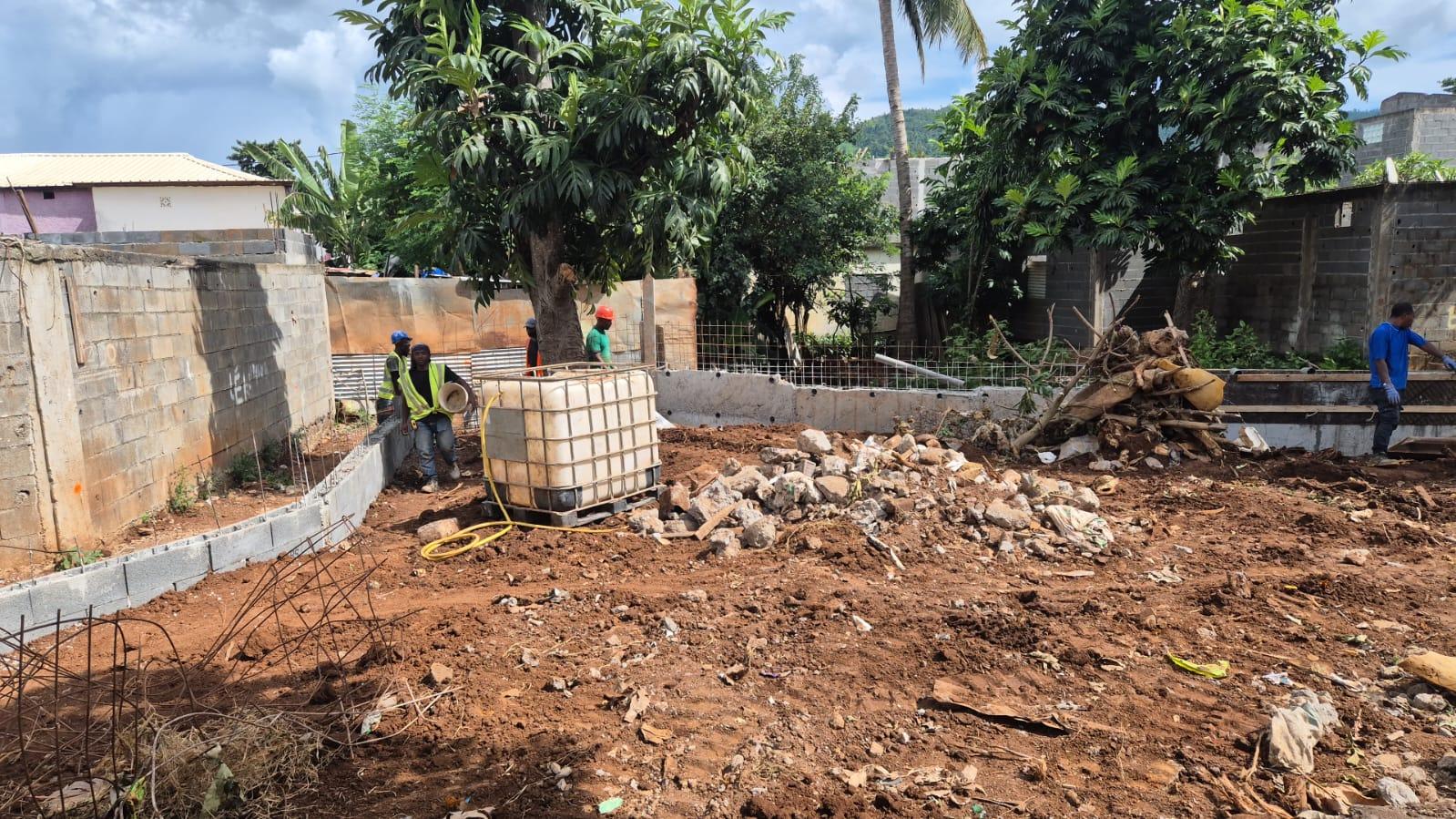 Nettoyage de terrain et évacuation